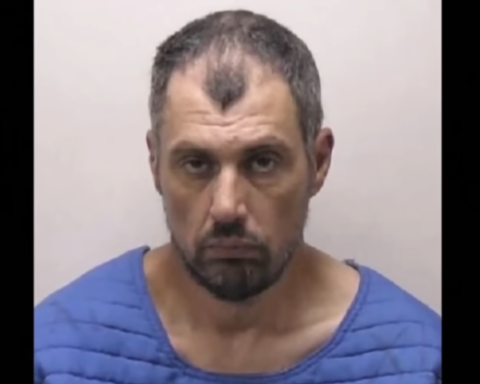 Mugshot of suspect stopped by U.S. Marine veteran